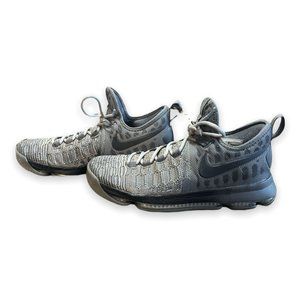 Nike Zoom 2016 Kevin Durant KD 9 Battle Grey 843392 002 Mens Size 10
